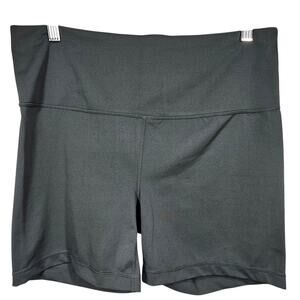 Yogalicious Lux Hi-Rise 5" Inseam Yoga Exercise Shorts Women's Size XL
